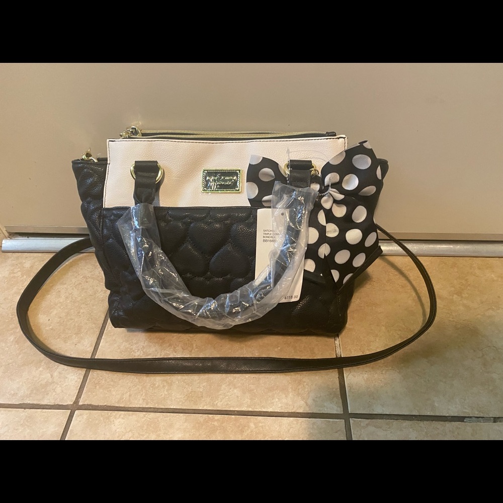 Betsey Johnson Crossbody Satchel- NWT